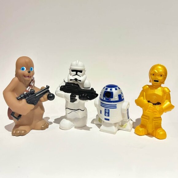 Other - STAR WARS Bath Pool Toys R2D2 C-3PO Figures